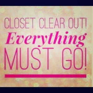 Closet Clear Out! 🥰